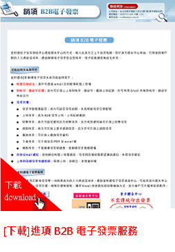銷項B2B電子發票服務